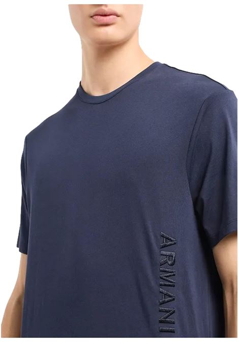 T-shirt regular fit in cotone organico ASV con stampa ARMANI EXCHANGE | T-shirt | 3DZTHA ZJGEZ15CX